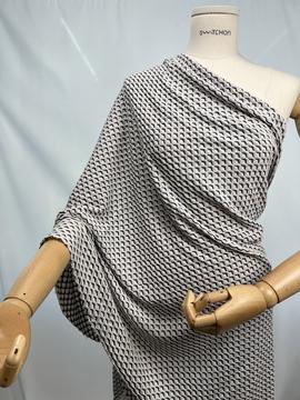 Polyester Spandex Wavy Jacquard Knit Fabric