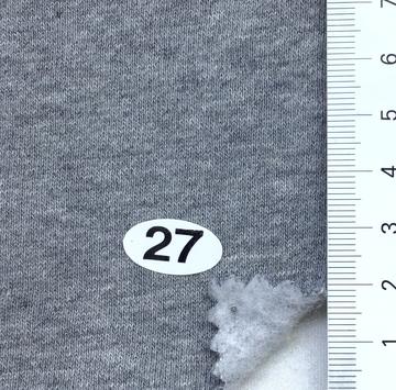 white cotton sweatshirt fleece knit fabric by the yard and wholesale